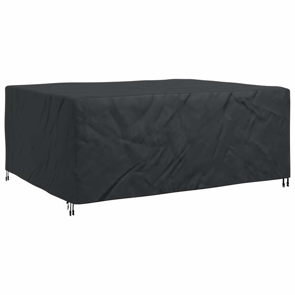 vidaXL M&ouml;belbezug Uni Schwarz 220 x 190 x 85 cm 420D