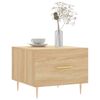 vidaXL Couchtisch Sonoma-Eiche 50x50x40 cm Holzwerkstoff