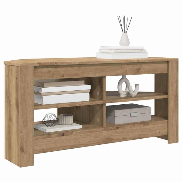 vidaXL EckTVSchrank Altholz 102 x 40,5 x 45 cm Holzwerkstoff