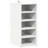 vidaXL Schuhschrank Wei&szlig; 31,5x35x70 cm Holzwerkstoff