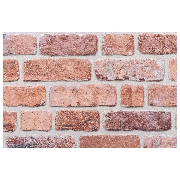 vidaXL Wandpaneele 10 pcs Rot 100 x 50 cm EPS-Schaum