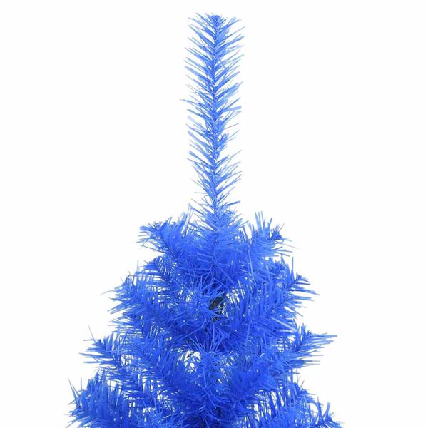 vidaXL K&uuml;nstlicher Weihnachtsbaum mit St&auml;nder Blau 120 cm PVC