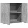 vidaXL Sideboard Betongrau 79x38x80 cm Holzwerkstoff