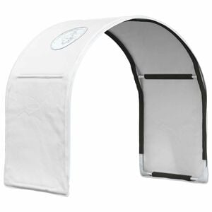 vidaXL Bett-Tunnel f&uuml;r Kinder-Hochbetten 2 stk. Wei&szlig; Polyester
