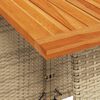 vidaXL 5-tlg. Garten-Essgruppe mit Kissen Beige Poly Rattan