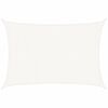 vidaXL Sonnensegel 160 g/m&sup2; Wei&szlig; 2x2,5 m HDPE