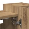 vidaXL Bad-Spiegelschrank Artisan-Eiche 80x20,5x64cm Holzwerkstoff