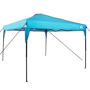 vidaXL Pop-up Pavillon Zelt Blau 300 x 300 cm Stoff