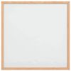 vidaXL Magnetisches Whiteboard mit massivem Kiefernholzrahmen 40x40 cm