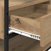 vidaXL Kleiderschrank Artisan-Eiche 89 x 39 x 184.5 cm Holzwerkstoff