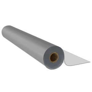 vidaXL Tischfolie-Rolle Matt 0,9x15 m 1,6 mm PVC