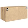 vidaXL Wandschrank Artisan-Eiche 80 x 42,5 x 40 cm Holzwerkstoff