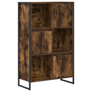 vidaXL B&uuml;cherregal 68 x 30 x 108.5 cm Holzwerkstoff Raucharbe