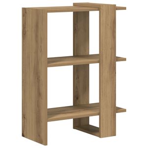 vidaXL B&uuml;cherregal 2 Ebenen 52 x 25 x 71,5 cm Holzwerkstoff
