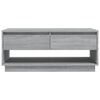 vidaXL Couchtisch Grau Sonoma 102,5x55x44 cm Holzwerkstoff