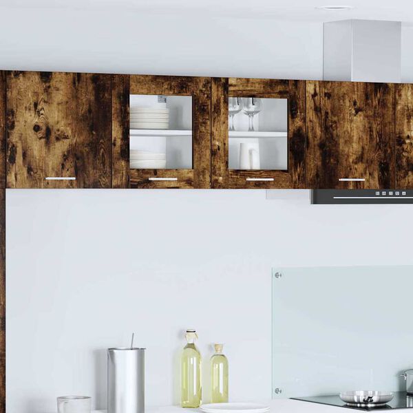 vidaXL H&auml;ngeschrank Ger&auml;ucherte Eiche 40 x 31 x 40 cm Holzwerkstoff