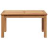 vidaXL Couchtisch Braun 70 x 40 x 36 cm Teak-Massivholz