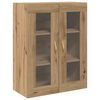 vidaXL Highboard 2 pcs Artisan-Eiche Holzwerkstoff
