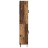 vidaXL Highboard Wandmontiert Altholz 69,5 x 34 x 180 cm Holzwerkstoff