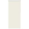 vidaXL Verdunkelungsrollo 124,4 x 230 cm, Stoffbreite 120 cm, Gebrochen Wei&szlig;
