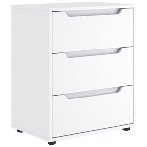 vidaXL Sideboard VISNES Wei&szlig; 60x40x73 cm Holzwerkstoff