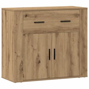 vidaXL Sideboard Artisan-Eiche 80x33x70 cm Holzwerkstoff