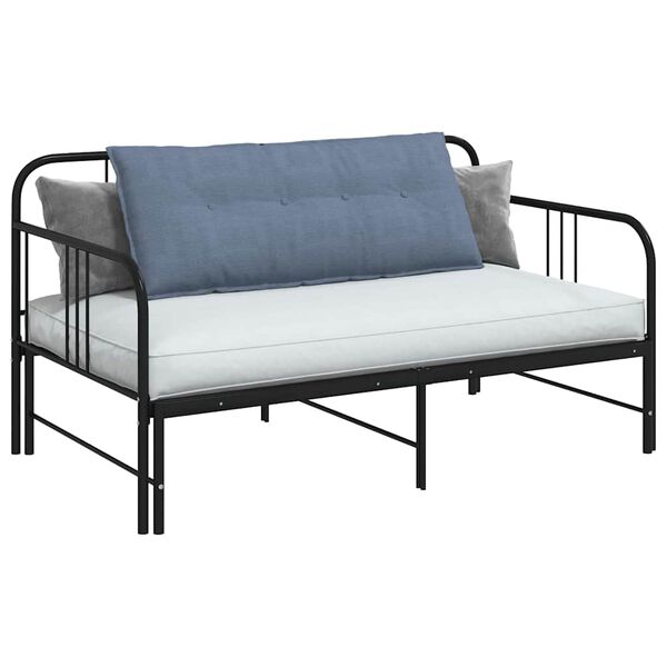 vidaXL R&uuml;ckenkissen Blau 120 x 50 cm Cordstoff