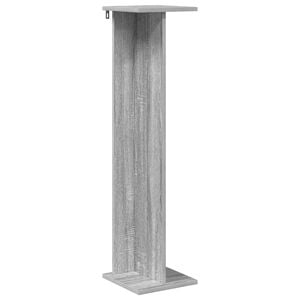 vidaXL Pflanzenst&auml;nder Sonoma-Grau 25 x 25,5 x 100,5 cm Holzwerkstoff