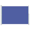 vidaXL Seitenmarkise Ausziehbar 200x300 cm Blau