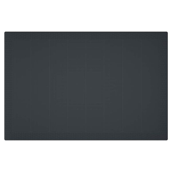 vidaXL Garten Essgruppe 5 pcs Anthrazit Polt Rattan