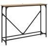 vidaXL Konsolentisch Artisan-Eiche 102 x 23 x 75 cm Holzwerkstoff