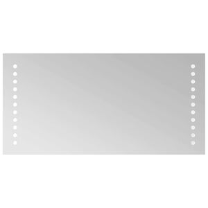vidaXL LED-Badspiegel 40x20 cm