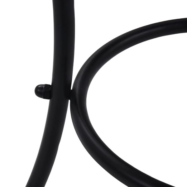 vidaXL Mosaik-Bistrotisch Terrakottarot 60 cm Keramik