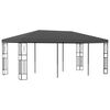 vidaXL Pavillon 3x6 m Anthrazit Stoff