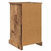 vidaXL Nachttisch Altholz 39 x 39 x 67,5 cm Holzwerkstoff