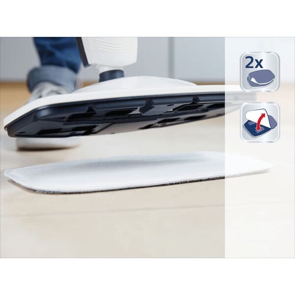 Leifheit Ersatzbez&uuml;ge-Set f&uuml;r Dampfreiniger CleanTenso Grau 11911