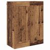 vidaXL Highboard Altholz 69,5 x 34 x 180 cm Holzwerkstoff