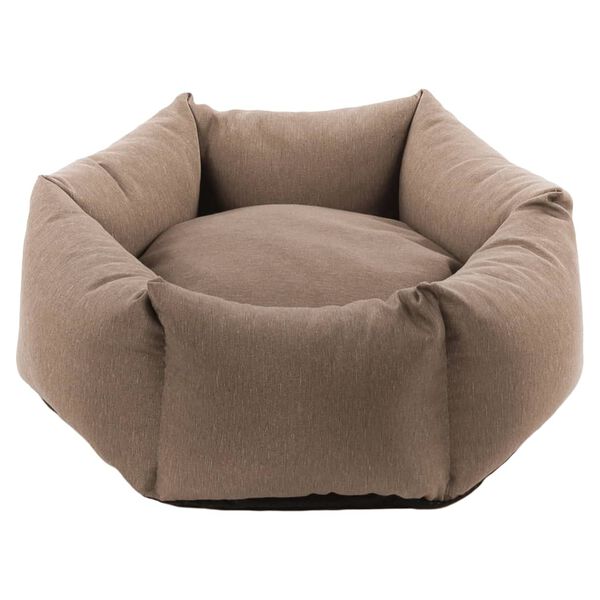 FLAMINGO Hundebett mit Rei&szlig;verschluss Panama 50x18 cm Taupe