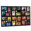vidaXL Collage Bilderrahmen f&uuml;r 24x(13x18 cm) Fotos Schwarz MDF