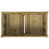 vidaXL Pflanzkübel 90x50x70 cm Kiefernholz Imprägniert