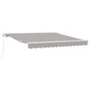 vidaXL Markise Hellgrau 300 x 250 x 165 cm Polyester