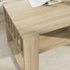 vidaXL Couchtisch Sonoma-Eiche 92 x 49,5 x 45 cm Holzwerkstoff