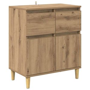 vidaXL Sideboard Artisan-Eiche 60 x 35 x 70 cm Holzwerkstoff