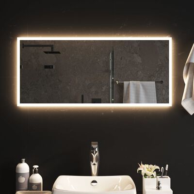 vidaXL LED-Badspiegel 40x90 cm