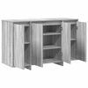 vidaXL Sideboard Grau Sonoma 120 x 41 x 75 cm Holzwerkstoff