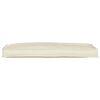 vidaXL Kissen Creme 110 x 40 x 8 cm Oxford-Stoff