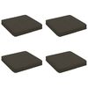 vidaXL 4-teilige Sitzkissen VUGHT 4 stk. 100 % Polyester Anthrazit