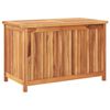 vidaXL Gartenbox 90x50x58 cm Massivholz Teak