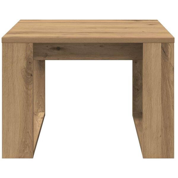 vidaXL Beistelltisch Artisan-Eiche 50x50x35 cm Holzwerkstoff