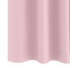 vidaXL Verdunkelungs-Vorh&auml;nge mit Ringen 2 pcs Babyrosa 225 x 140 cm